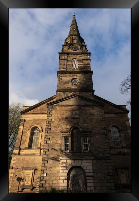 Church of St Cuthbert in Edinburgh Framed Print by Artur Bogacki