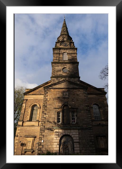 Church of St Cuthbert in Edinburgh Framed Mounted Print by Artur Bogacki