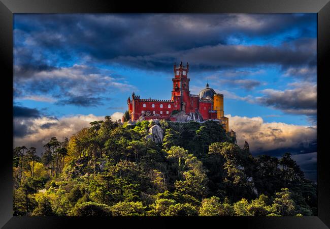 National Palace of Pena in Sintra, Portugal Framed Print by Artur Bogacki