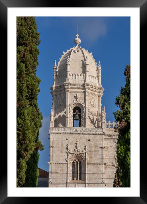 Church of Santa Maria de Belem in Lisbon Framed Mounted Print by Artur Bogacki