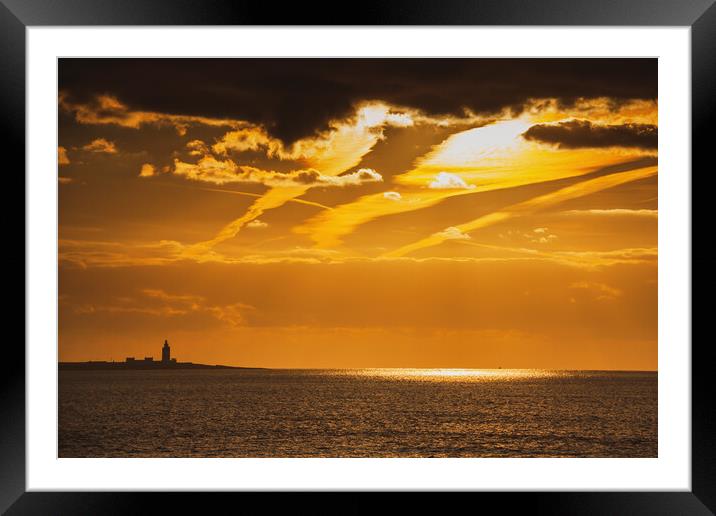 Sunset At Celtic Sea In Ireland Framed Mounted Print by Artur Bogacki