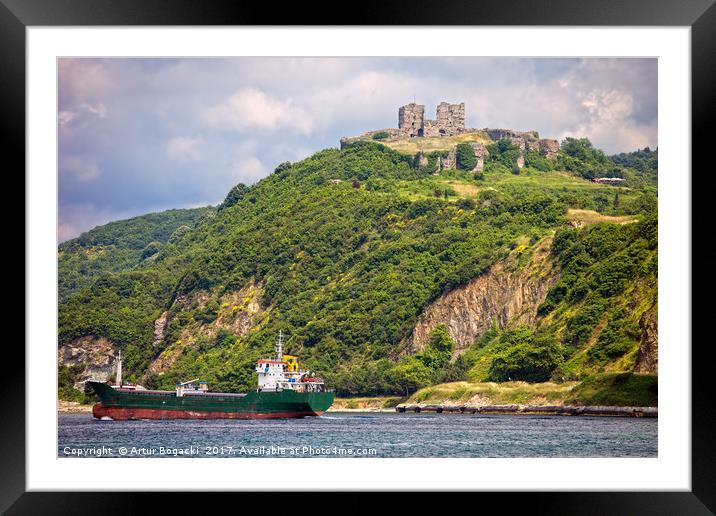 Yoros Castle in Turkey Framed Mounted Print by Artur Bogacki