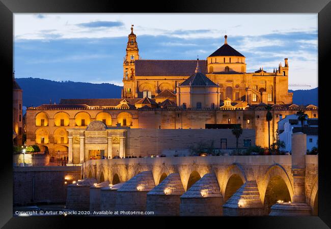 Cathedral Mosque of Cordoba Framed Print by Artur Bogacki