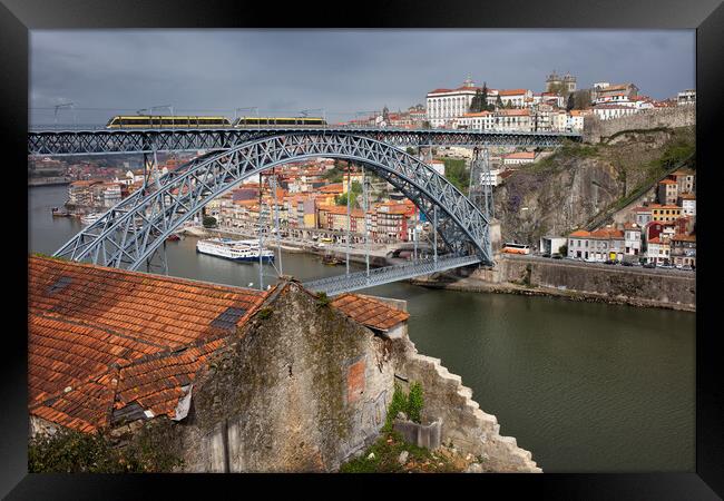 Porto in Portugal Framed Print by Artur Bogacki