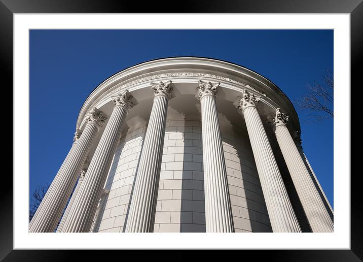 Classical Water Tower In Warsaw Framed Mounted Print by Artur Bogacki