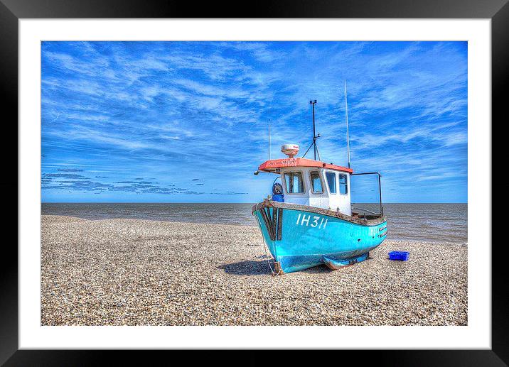  Waiting for the Tide Framed Mounted Print by Toby Truelove