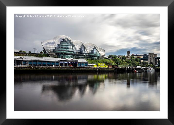  The Sage, Newcastle/Gateshead Framed Mounted Print by David Graham