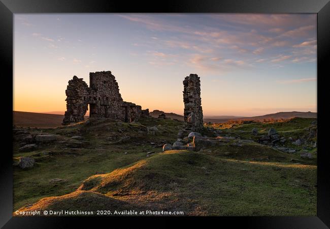 Monument to the past II. Foggintor Quarry Framed Print by Daryl Peter Hutchinson