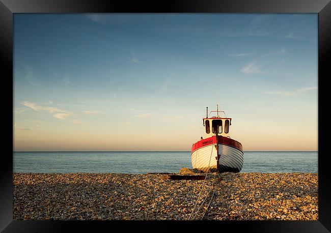  Rebecca of Dungeness Framed Print by Neil Almnond