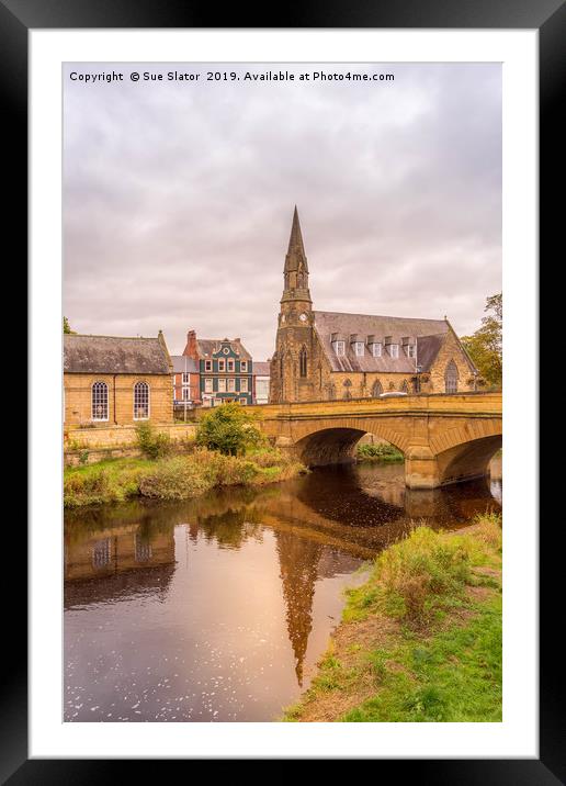 Morpeth Framed Mounted Print by Sue Slator