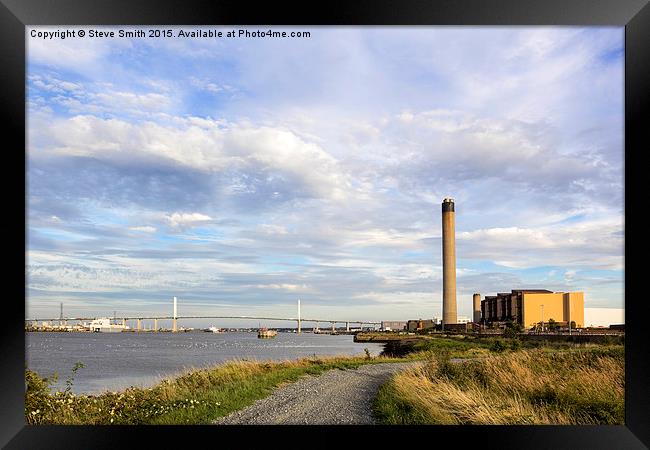  River View Framed Print by Steve Smith