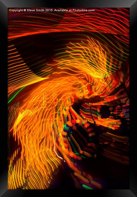 Light Dancer Framed Print by Steve Smith