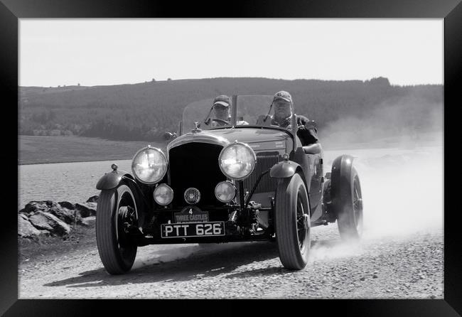 1935 Bentley Sport Framed Print by Harvey Hudson