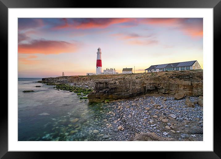  Portland Bill  Framed Mounted Print by daniel allen