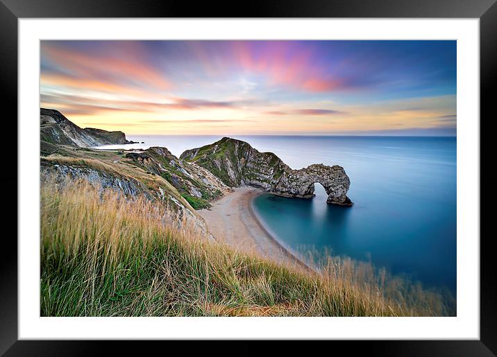  Durdle Dawn  Framed Mounted Print by daniel allen