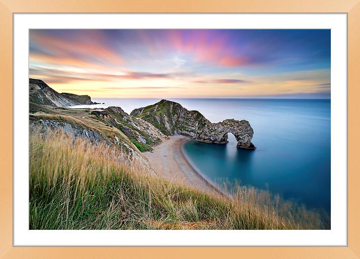  Durdle Dawn  Framed Mounted Print by daniel allen