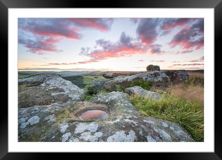  Carhead Rocks at Sunset Framed Mounted Print by Phil Sproson