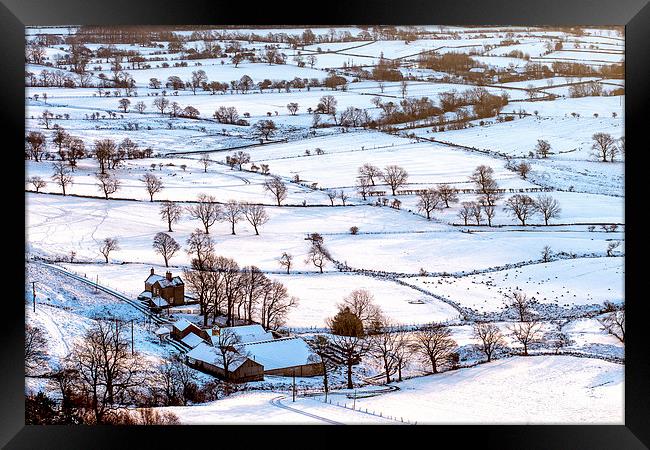  Mam Farm, Hope Valley, Peak District Framed Print by Phil Sproson