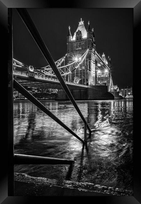 Tower Bridge Framed Print by Wayne Howes
