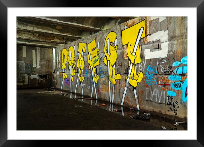 St Peter's Seminary, Cardross Framed Mounted Print by Rich Fotografi 