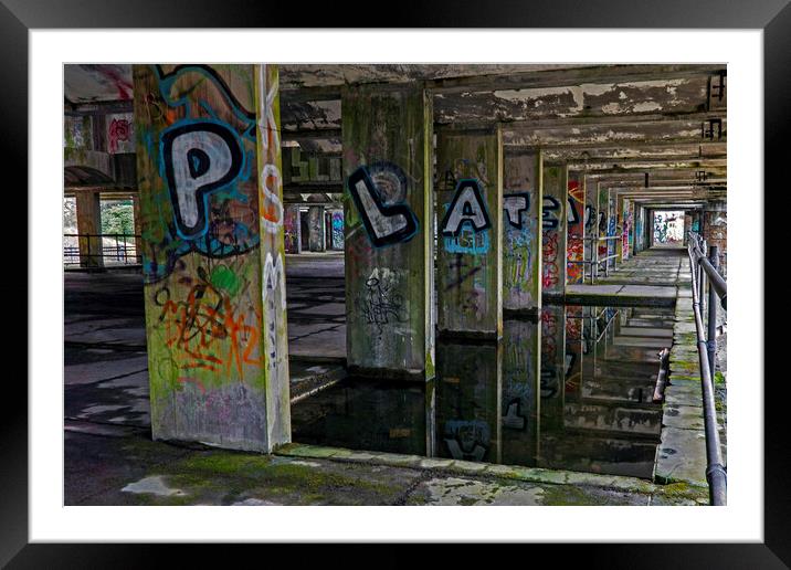 St Peter's Seminary, Cardross Framed Mounted Print by Rich Fotografi 