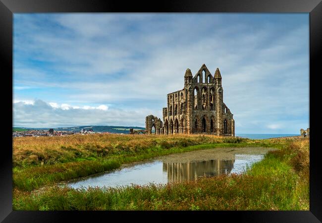 Whitby Abbey Framed Print by Rich Fotografi 