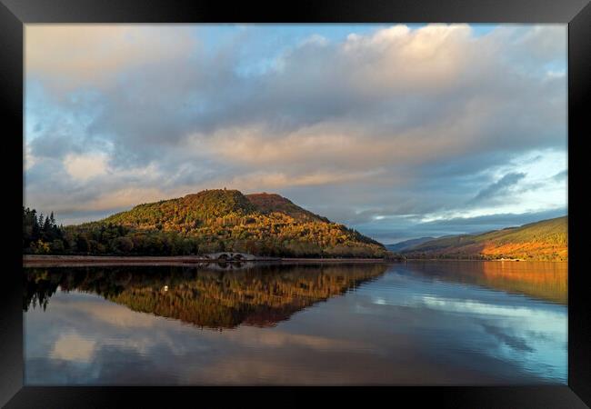 Autumn Sunset at Inveraray Framed Print by Rich Fotografi 
