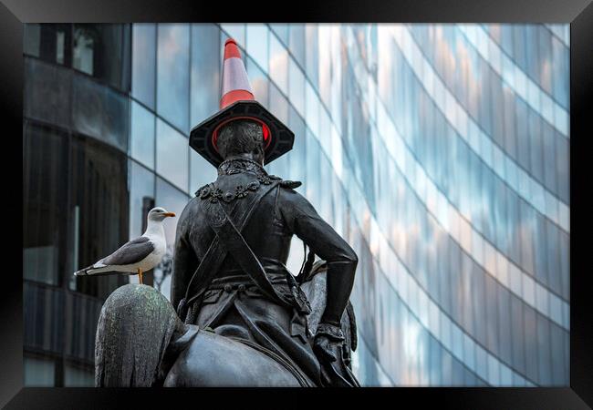 The Duke of Wellington, Glasgow. Framed Print by Rich Fotografi 