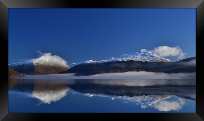 Winter on Loch Fyne Framed Print by Rich Fotografi 