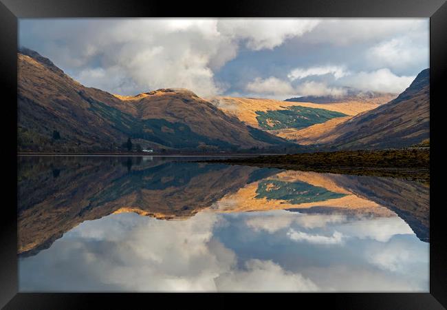 Reflections on Loch Fyne Framed Print by Rich Fotografi 