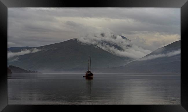 After the storm, Loch Fyne. Framed Print by Rich Fotografi 