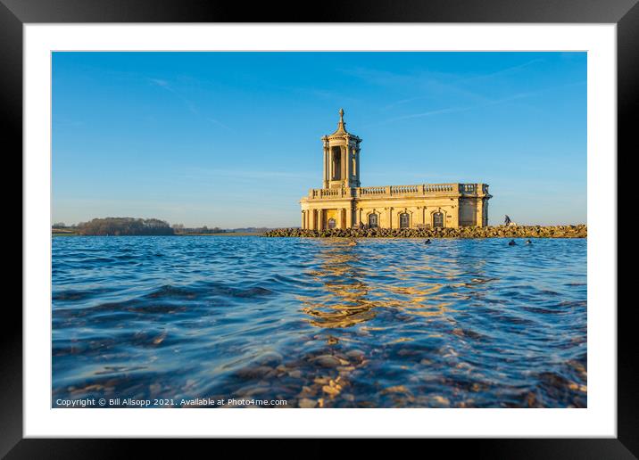 Normanton Church. Framed Mounted Print by Bill Allsopp