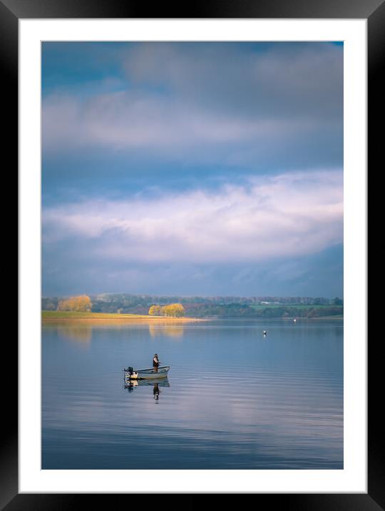 Perfect peace. Framed Mounted Print by Bill Allsopp
