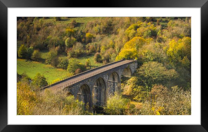 Headstone Viaduct  Framed Mounted Print by Bill Allsopp