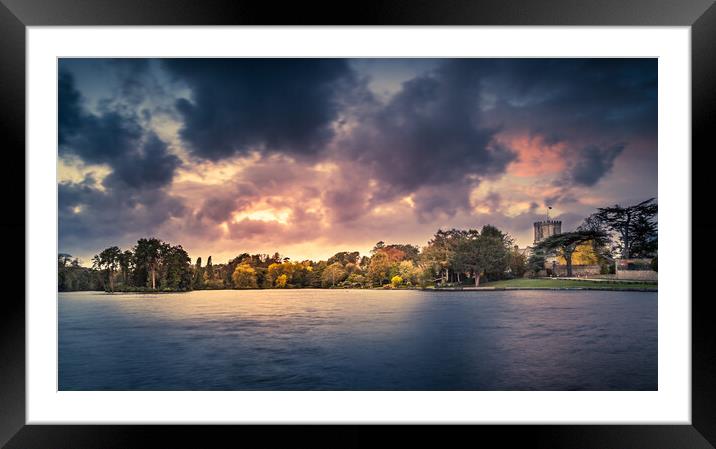 Melbourne pool Framed Mounted Print by Bill Allsopp