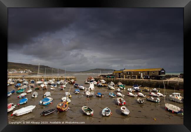 Low tide Framed Print by Bill Allsopp