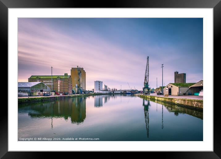 Sharpness docks. Framed Mounted Print by Bill Allsopp