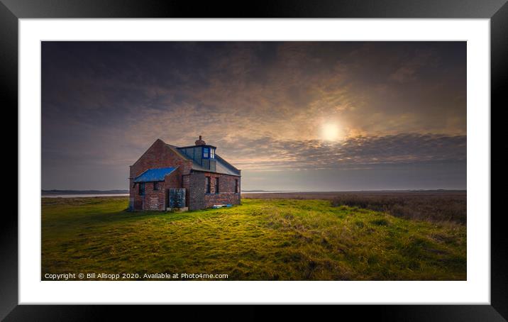 The Watch house. Framed Mounted Print by Bill Allsopp