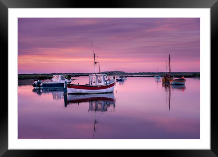 A fine end to the day. Framed Mounted Print by Bill Allsopp