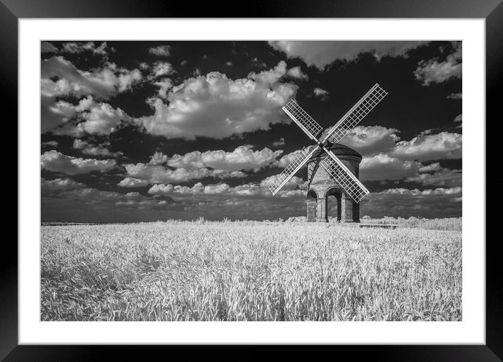 Chesterton Windmill. Framed Mounted Print by Bill Allsopp