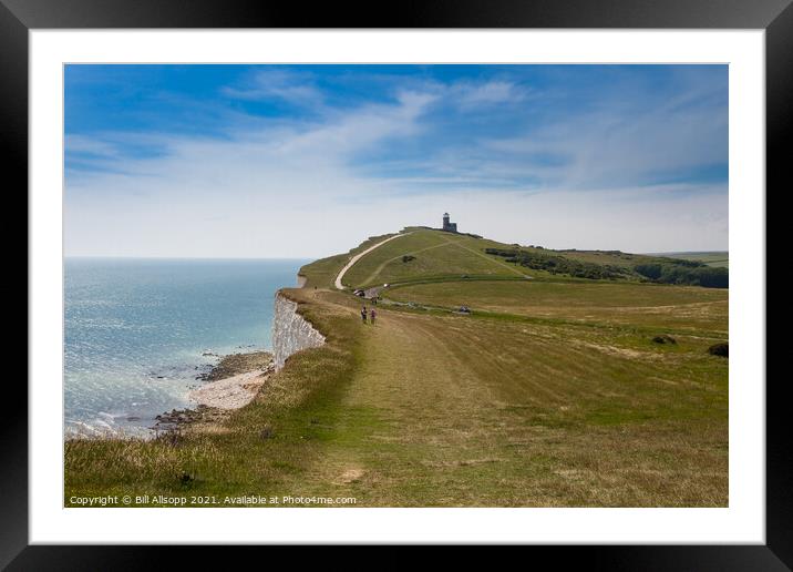 The South Downs Way. Framed Mounted Print by Bill Allsopp