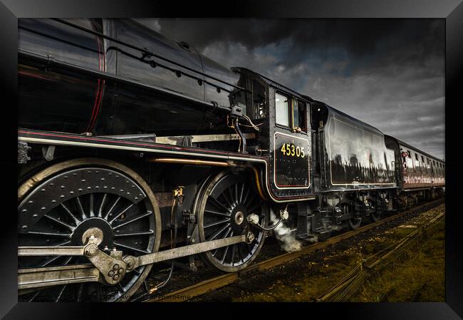 Great Central Railway. Framed Print by Bill Allsopp