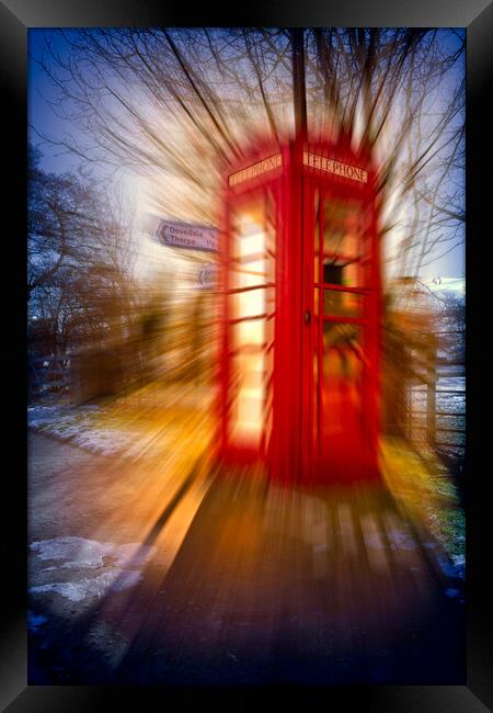 Phone box Framed Print by Bill Allsopp