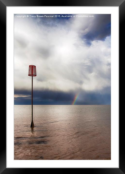  On the Horizon Framed Mounted Print by Tracy Brown-Percival