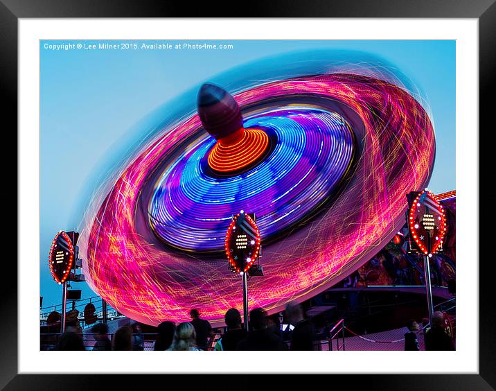  Mexican Hat Ride  Framed Mounted Print by Lee Milner
