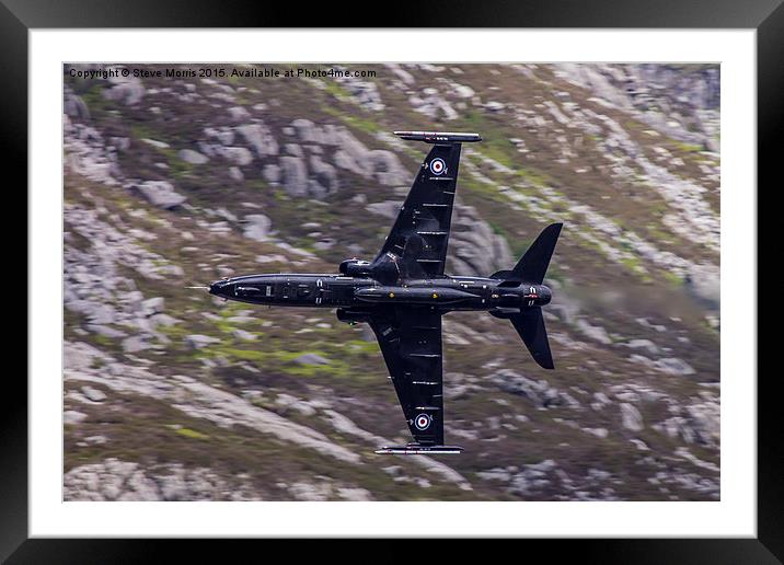  Low Level Hawk T2 Framed Mounted Print by Steve Morris