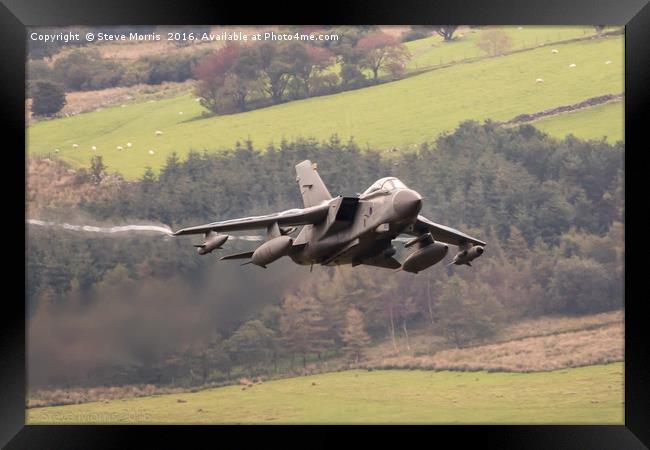 Tornado GR4 Framed Print by Steve Morris