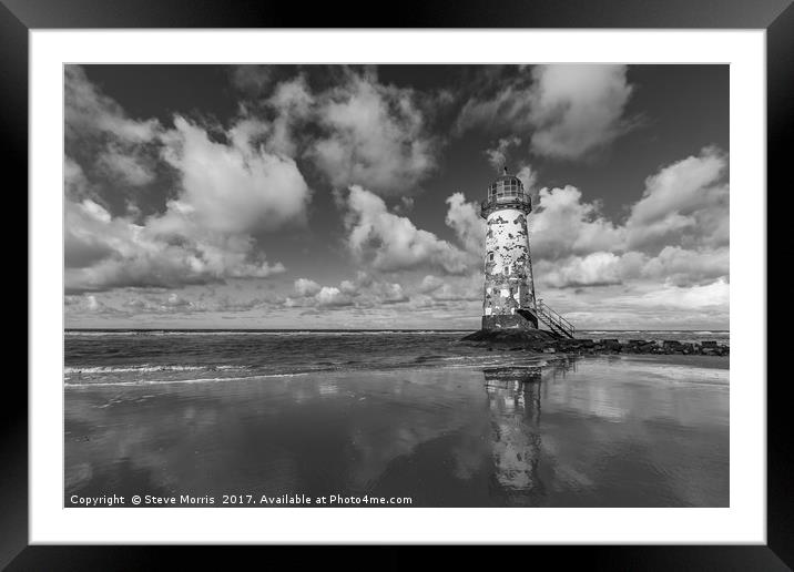 The Old Lighthouse Framed Mounted Print by Steve Morris