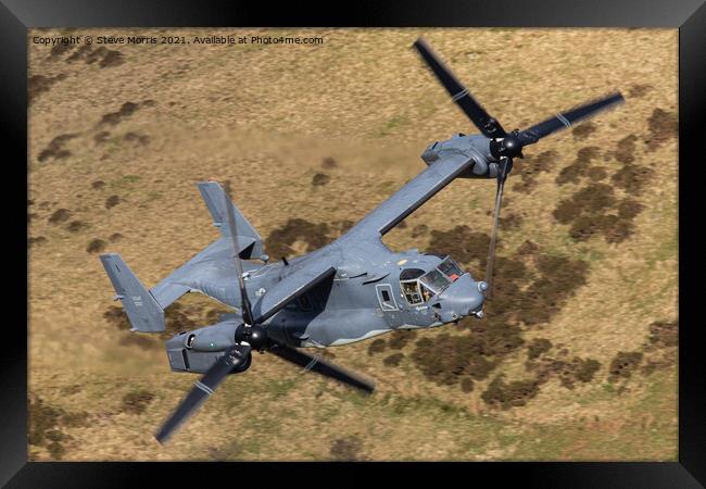 Osprey CV-22 Framed Print by Steve Morris