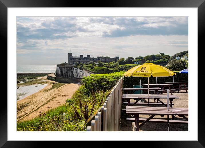 Kingsgate Castle Framed Mounted Print by Ernie Jordan